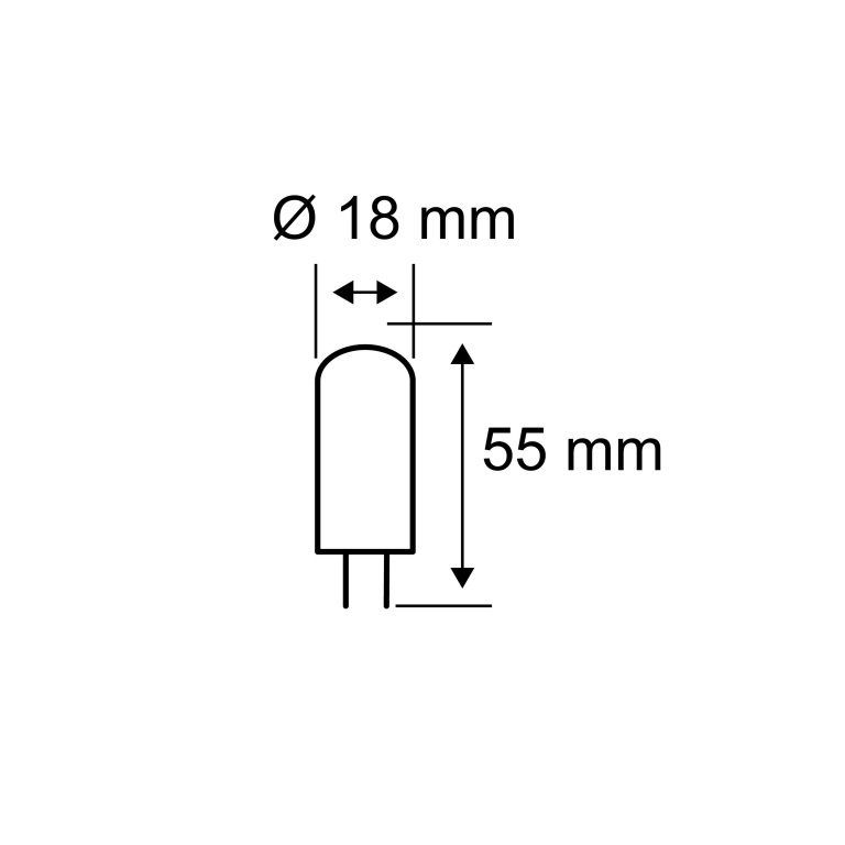 Paulmann LED Stiftsockel G9 3-Step-Dim 4W 350lm 2700K 230V dimmbar