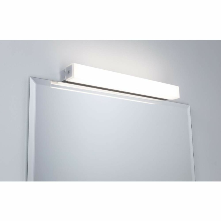 Paulmann HomeSpa LED Spiegelleuchte Luno IP44 Alu 6W WhiteSwitch 2.700K