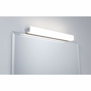 HomeSpa LED Spiegelleuchte Luno IP44 Alu 6W WhiteSwitch 2.700K