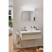 HomeSpa LED Spiegelleuchte Luno IP44 Metall, Kunststoff 8W WhiteSwitch 2.700K