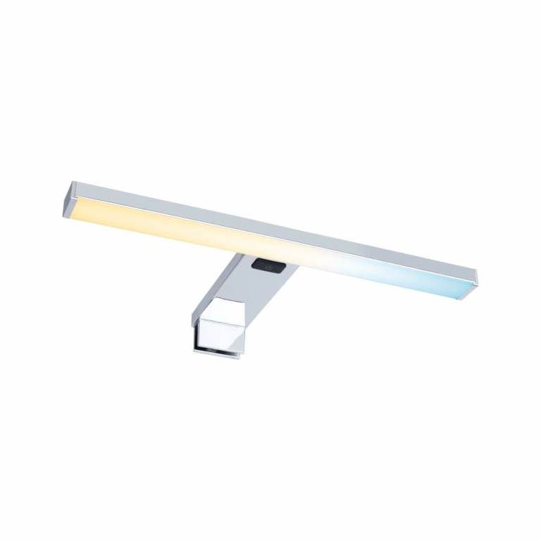 Paulmann HomeSpa LED Spiegelleuchte Selo IP44 Alu, Acryl 3,7W Tunable White 2.700K