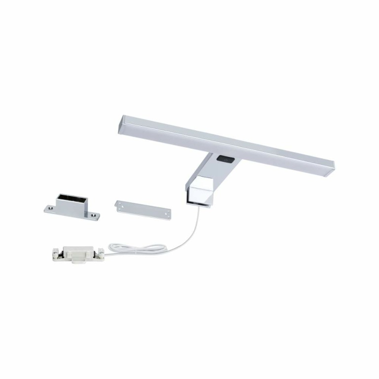 Paulmann HomeSpa LED Spiegelleuchte Selo IP44 Alu, Acryl 3,7W Tunable White 2.700K