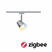 URail ZigBee Spot Cone GU10 max. 10W chrom matt (inkl. Leuchtmittel 1x 5W Tunable White dimmbar)