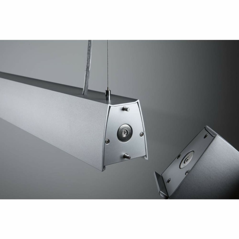 Paulmann URail Langpendel Barre Chrom matt 6x10W GU10 230V Pendellänge einstellbar