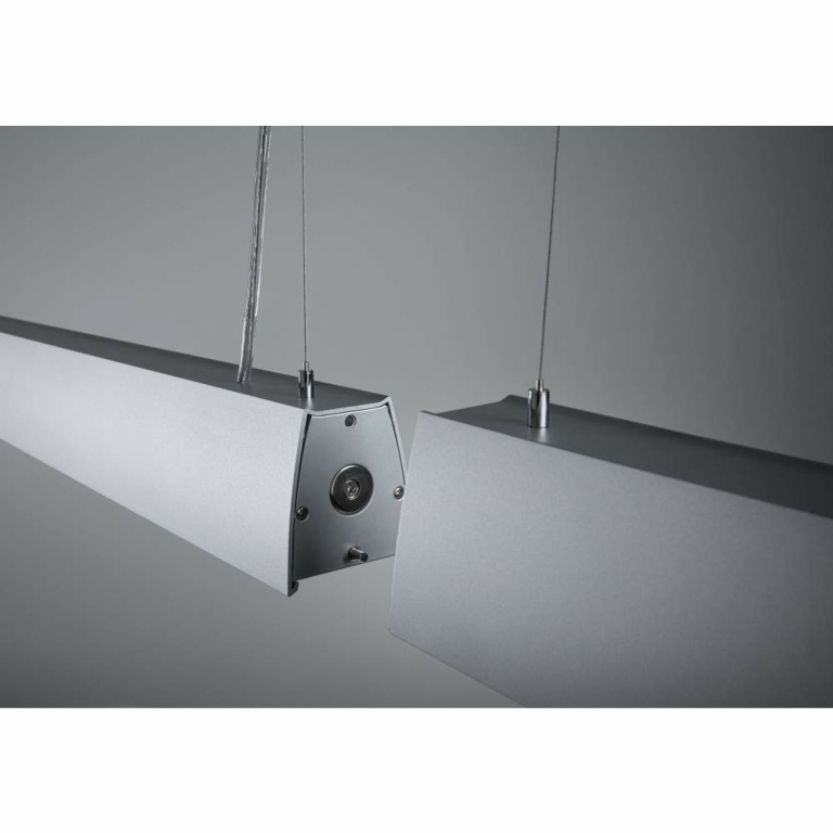 Paulmann URail Langpendel Barre Chrom matt 6x10W GU10 230V Pendellänge einstellbar