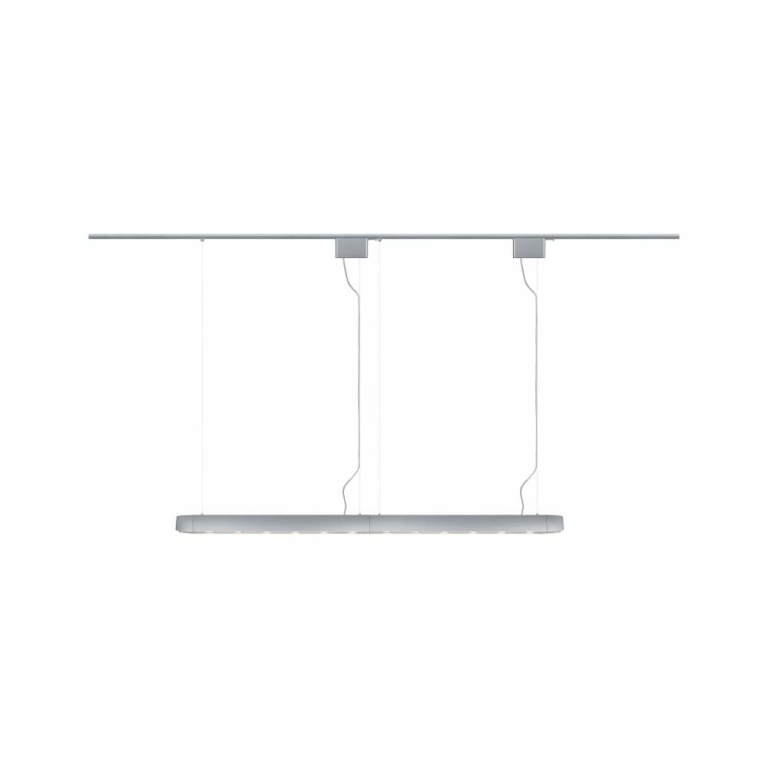 Paulmann URail Langpendel Barre Chrom matt 6x10W GU10 230V Pendellänge einstellbar