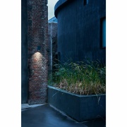 ENOLA SQUARE M single Outdoor LED Wandaufbauleuchte anthrazit CCT 3000/4000K