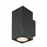 ENOLA SQUARE UP/DOWN M Outdoor LED Wandaufbauleuchte anthrazit CCT 3000/4000K