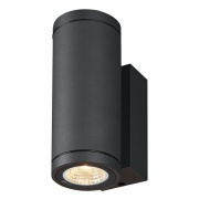 ENOLA ROUND UP/DOWN S Outdoor LED Wandaufbauleuchte anthrazit CCT 3000/4000K