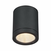 ENOLA ROUND M Outdoor LED Deckenaufbauleuchte anthrazit CCT 3000/4000K