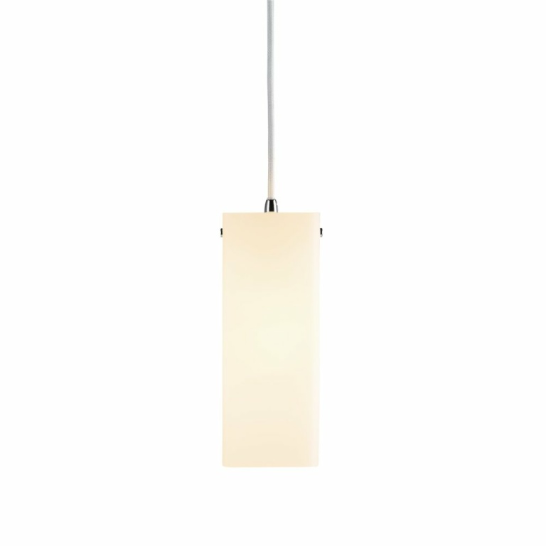 SLV QUADRASS Indoor Pendelleuchte, E27, weiß