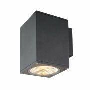 ENOLA SQUARE L single Outdoor LED Wandaufbauleuchte anthrazit CCT 3000/4000K