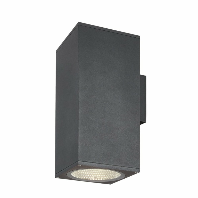 SLV ENOLA SQUARE UP/DOWN L Outdoor LED Wandaufbauleuchte anthrazit CCT 3000/4000K