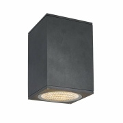 ENOLA SQUARE L Outdoor LED Deckenaufbauleuchte anthrazit CCT 3000/4000K