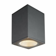 ENOLA SQUARE L Outdoor LED Deckenaufbauleuchte anthrazit CCT 3000/4000K