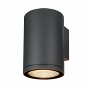 ENOLA ROUND L single Outdoor LED Wandaufbauleuchte anthrazit CCT 3000/4000K