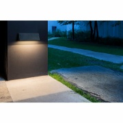 PEMA® Outdoor LED Wandaufbauleuchte schwarz CCT switch 3000/4000K