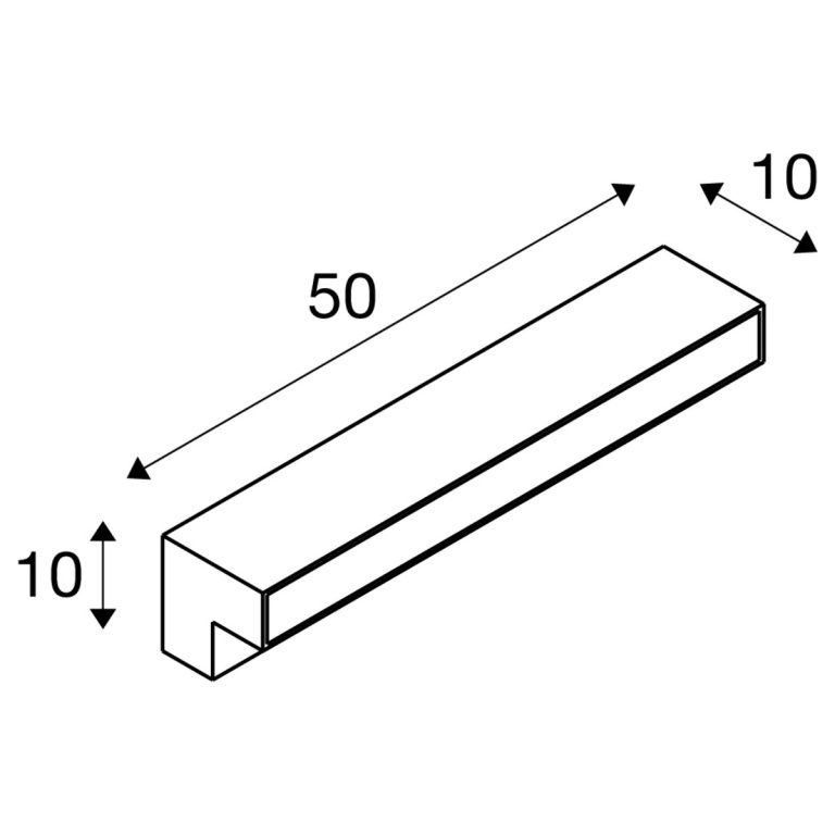 SLV L-LINE OUT 60 FL, Outdoor LED Stehleuchte anthrazit CCT switch 3000/4000K