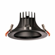 NUMINOS DL XL, Indoor LED Deckeneinbauleuchte schwarz/schwarz 3000K 40° kardanisch dreh- und schwenkbar