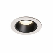 NUMINOS DL S, Indoor LED Deckeneinbauleuchte weiß/schwarz 4000K 20°