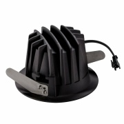 NUMINOS DL M, Indoor LED Deckeneinbauleuchte schwarz/schwarz 2700K 20°