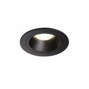 NUMINOS DL M, Indoor LED Deckeneinbauleuchte schwarz/schwarz 4000K 20°