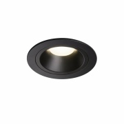 NUMINOS DL M, Indoor LED Deckeneinbauleuchte schwarz/schwarz 4000K 55°