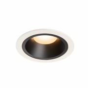 NUMINOS DL L, Indoor LED Deckeneinbauleuchte weiß/schwarz 2700K 20°