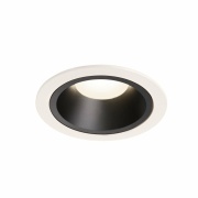 NUMINOS DL L, Indoor LED Deckeneinbauleuchte weiß/schwarz 4000K 20°