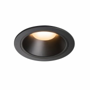 NUMINOS DL XL, Indoor LED Deckeneinbauleuchte schwarz/schwarz 2700K 20°