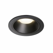 NUMINOS DL XL, Indoor LED Deckeneinbauleuchte schwarz/schwarz 4000K 20°