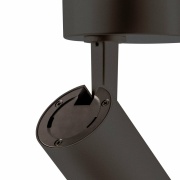 NUMINOS SPOT PHASE S, Indoor LED Deckenaufbauleuchte schwarz/schwarz 2700K 24°