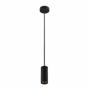 NUMINOS PD PHASE S, Indoor LED Pendelleuchte schwarz/schwarz 2700K 24°