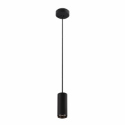 NUMINOS PD PHASE S, Indoor LED Pendelleuchte schwarz/schwarz 4000K 36°