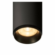 NUMINOS SPOT PHASE M, Indoor LED Deckenaufbauleuchte schwarz/schwarz 2700K 24°