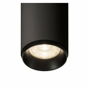 NUMINOS SPOT PHASE M, Indoor LED Deckenaufbauleuchte schwarz/schwarz 4000K 24°