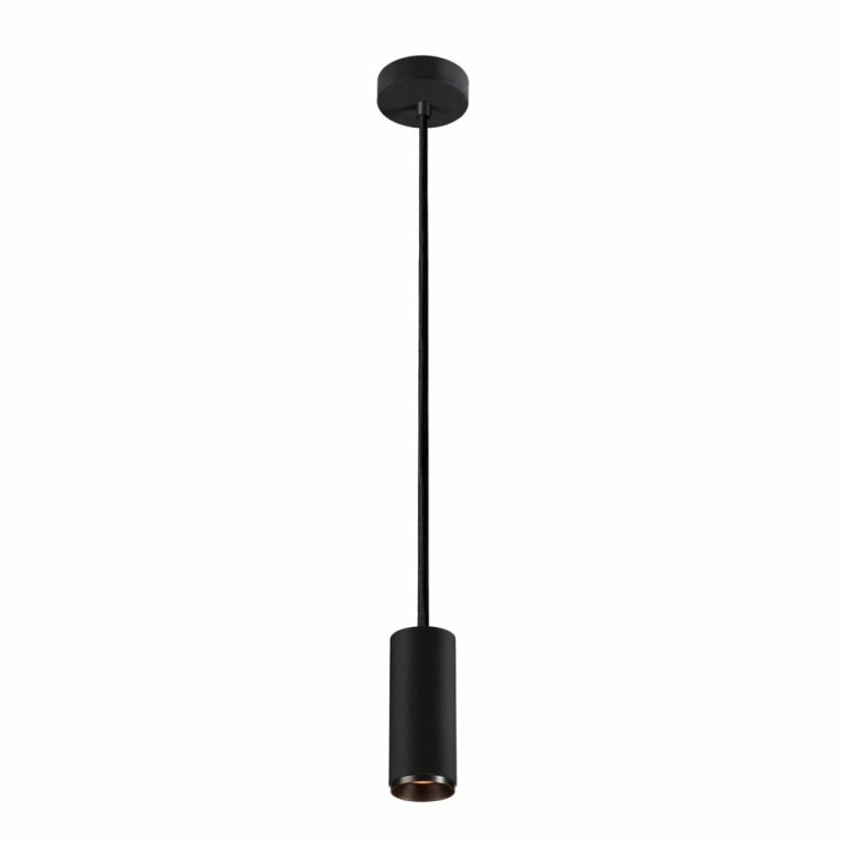 SLV NUMINOS PD DALI S, Indoor LED Pendelleuchte schwarz/schwarz 2700K 60°