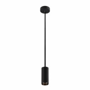 NUMINOS PD DALI S, Indoor LED Pendelleuchte schwarz/schwarz 3000K 24°