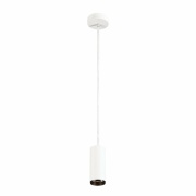 NUMINOS PD DALI S, Indoor LED Pendelleuchte weiß/schwarz 3000K 24°