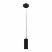 NUMINOS PD DALI S, Indoor LED Pendelleuchte schwarz/schwarz 4000K 24°