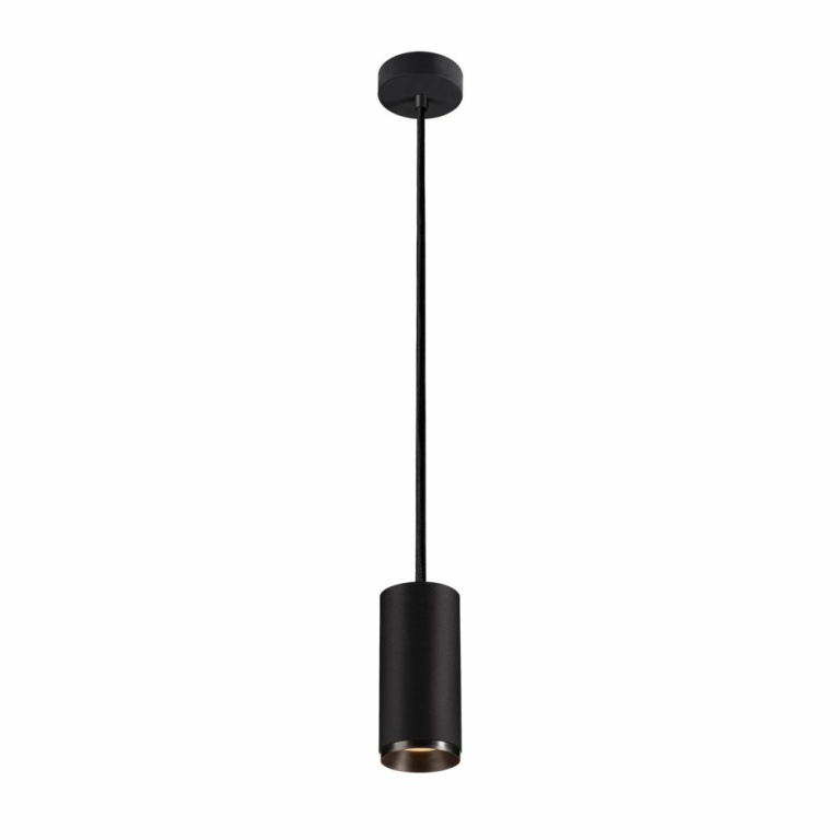 SLV NUMINOS PD DALI M, Indoor LED Pendelleuchte schwarz/schwarz 2700K 60°