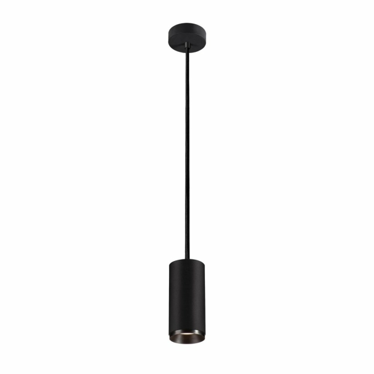 SLV NUMINOS PD DALI M, Indoor LED Pendelleuchte schwarz/schwarz 4000K 24°