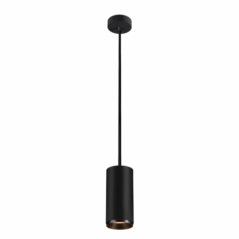 SLV NUMINOS PD DALI L, Indoor LED Pendelleuchte schwarz/schwarz 2700K 24°