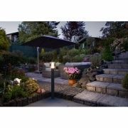 OVALISK 100 FL, Outdoor LED Stehleuchte anthrazit CCT switch 3000/4000K