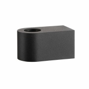 FITU CUBE WL, Indoor Wandaufbauleuchte E27 schwarz