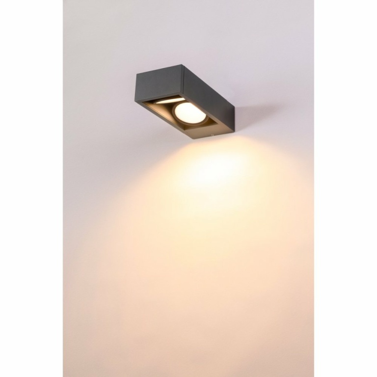 SLV ESKINA FRAME WL, Outdoor LED Wandaufbauleuchte double anthrazit CCT switch 3000/4000K