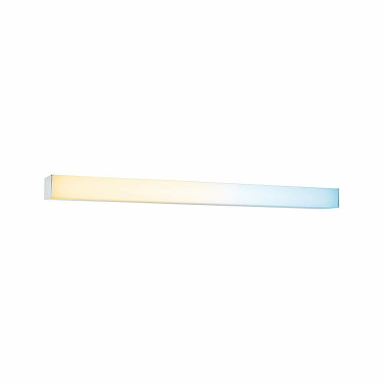 Paulmann HomeSpa LED Spiegelleuchte Tova IP44 Tunable White 60x5.8cm 600lm 230V max. 6,2W dimmbar Chrom/Weiß