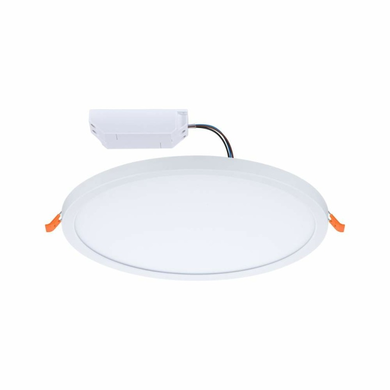 Paulmann LED Einbaupanel Areo VariFit IP44 rund 230mm 16W Weiß matt WarmDim-Stepschaltung