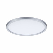 LED Einbaupanel Areo VariFit IP44 rund 230mm 16W Chrom matt WarmDim-Stepschaltung