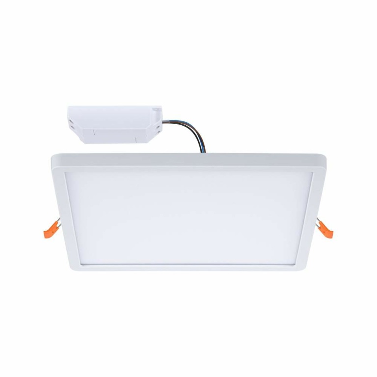 Paulmann LED Einbaupanel Areo VariFit IP44 eckig 230x230mm 16W 2.000K Weiß matt WarmDim-Stepschaltung